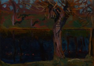 Pond by Jan Stanislawski Oil Painting