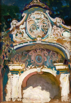 The Vasas'Gate in Kyiv Oil painting by Jan Stanislawski