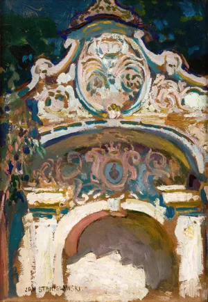 The Vasas'Gate in Kyiv Oil painting by Jan Stanislawski
