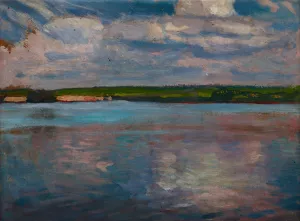 Water in the Sun Oil painting by Jan Stanislawski