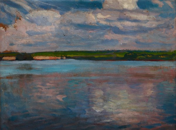 Water in the Sun  by Jan Stanislawski - Hand-Painted Oil Painting Reproduction