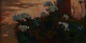 White Phloxes by Jan Stanislawski Oil Painting