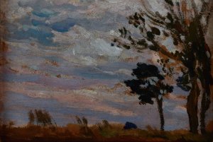 Wind by Jan Stanislawski Oil Painting