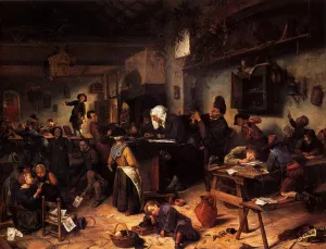 A School For Boys And Girls painting by Jan Steen