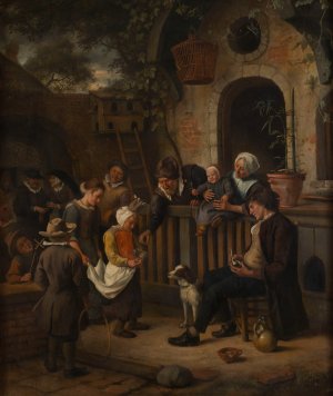 Le petit queteur by Jan Steen Oil Painting