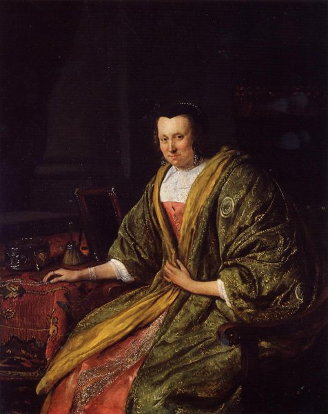 Portrait of Geertruy Gael, Second Wife of Gerrit Gerritsz Schouten