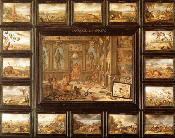 Main Product Photo of The Continent of America Painting by Jan Steen