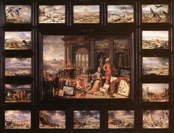 Main Product Photo of The Continent of Asia Painting by Jan Steen