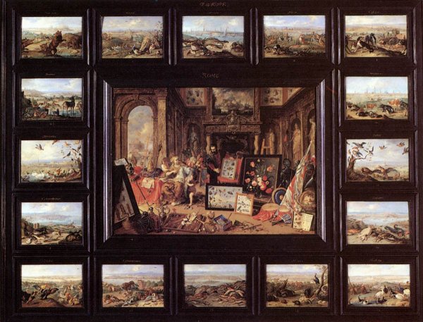 Main Product Photo of The Continent of Europe Painting by Jan Steen