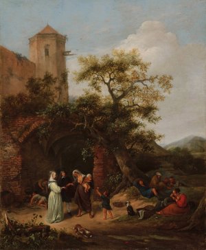 The Fortune Teller by Jan Steen Oil Painting