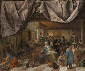The Life of Man by Jan Steen Oil Painting