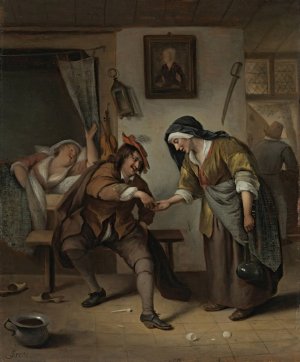 The Procuress by Jan Steen Oil Painting