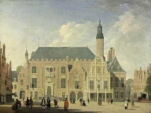 Haarlem: View of the Town Hall