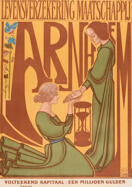 Arnhem, Levensverzekering maatschappij  by Jan Toorop - Hand-Painted Oil Painting Reproduction