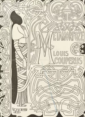 Boekband Metamorfoze by Jan Toorop Oil Painting