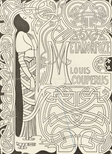 Boekband Metamorfoze  by Jan Toorop - Hand-Painted Oil Painting Reproduction