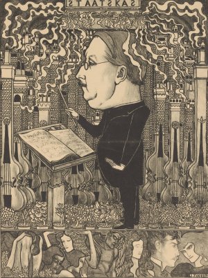 Herziening der Personeele Belasting by Jan Toorop Oil Painting
