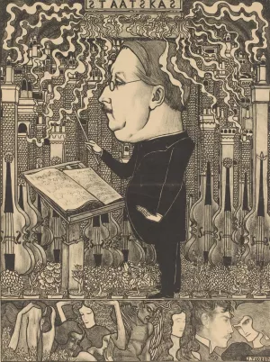 Herziening der Personeele Belasting by Jan Toorop Oil Painting