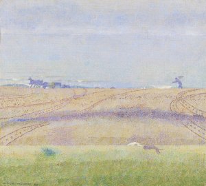 Misty Sea by Jan Toorop Oil Painting