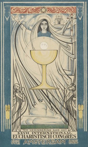 Poster for the International Eucharistic Congress by Jan Toorop Oil Painting