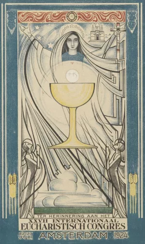 Poster for the International Eucharistic Congress by Jan Toorop Oil Painting