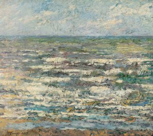 The Sea by Jan Toorop Oil Painting