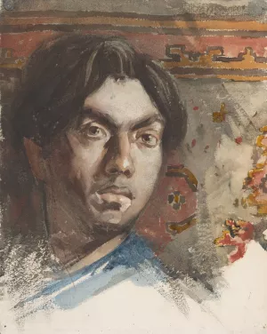 Zelfportret van Jan Toorop by Jan Toorop Oil Painting