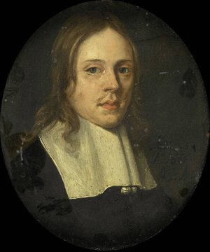 Portrait of a Man Oil painting by Jan Van Assen