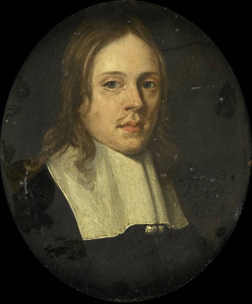 Portrait of a Man  by Jan Van Assen - Hand-Painted Oil Painting Reproduction