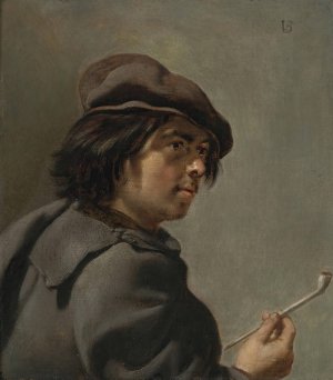 A Smoker by Jan Van Bijlert Oil Painting