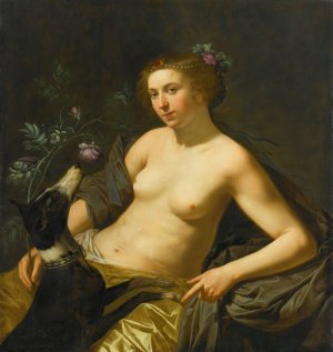 An Allegory Of The Sense Of Smell by Jan Van Bijlert Oil Painting
