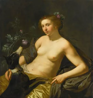 An Allegory Of The Sense Of Smell by Jan Van Bijlert Oil Painting
