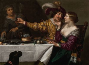 Bawd by Jan Van Bijlert Oil Painting