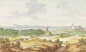 Gezicht op Kleef van de Galgenberg by Jan Van Call The Elder Oil Painting