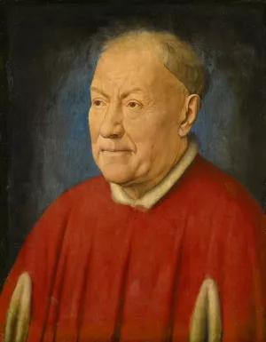 Kardinal Niccolò Albergati by Jan Van Eyck Oil Painting