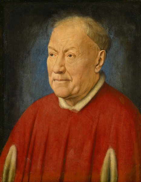 Main Product Photo of Kardinal Niccolò Albergati Painting by Jan Van Eyck
