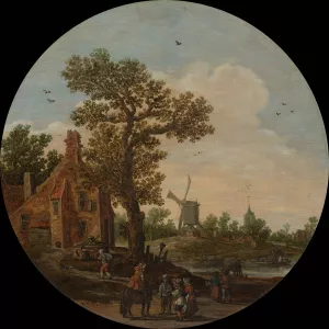 Summer by Jan Van Goyen Oil Painting