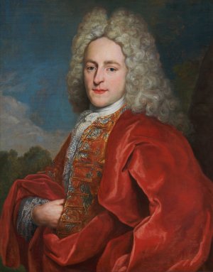 Portret van Joannes Jacobus Moretus by Jan Van Helmont Oil Painting