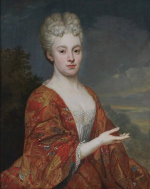 Portret van Theresia Mechtildis Schilders by Jan Van Helmont Oil Painting
