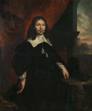Dionijs Wijnands by Jan Van Noordt Oil Painting