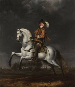 Portrait of Johan Wolfert van Brederode by Jan Van Rossum Oil Painting