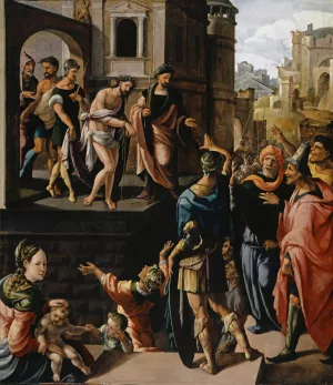 Ecce Homo by Jan Van Scorel Oil Painting