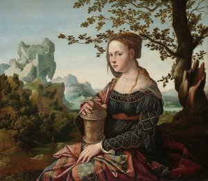 Mary Magdalene by Jan Van Scorel Oil Painting