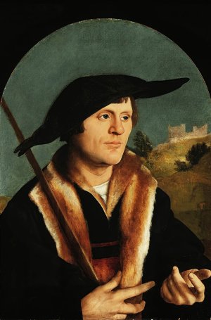 Pilgrim by Jan Van Scorel Oil Painting