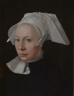 Portrait of a Woman by Jan Van Scorel Oil Painting