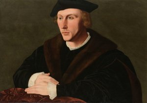 Portrait of Joris van Egmond by Jan Van Scorel Oil Painting