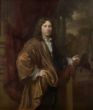 Portrait of a Man by Jan Verkolje Oil Painting