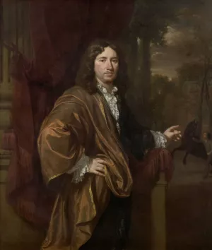 Portrait of a Man by Jan Verkolje Oil Painting