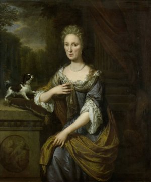 Portrait of a Woman by Jan Verkolje Oil Painting