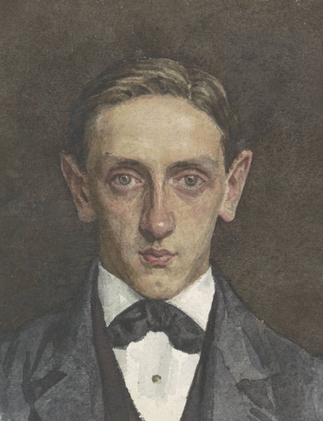 Main Product Photo of Portret van een jongeman  Painting by Jan Veth